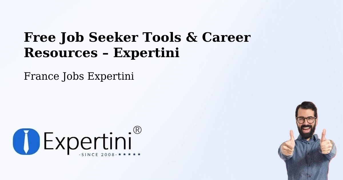 Free Job Seeker Tools & Career Resources – Suresnes - Suresnes, France Jobs Expertini